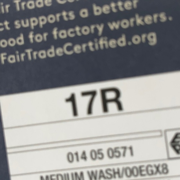 Universal Thread - Women's High-Rise Tailored Wide Leg Jeans Size 17R - Picture 9 of 12